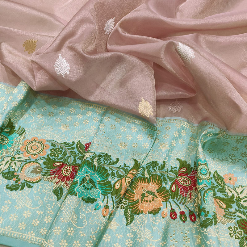 Pure Tissue Silk Handwoven Banarasi Saree