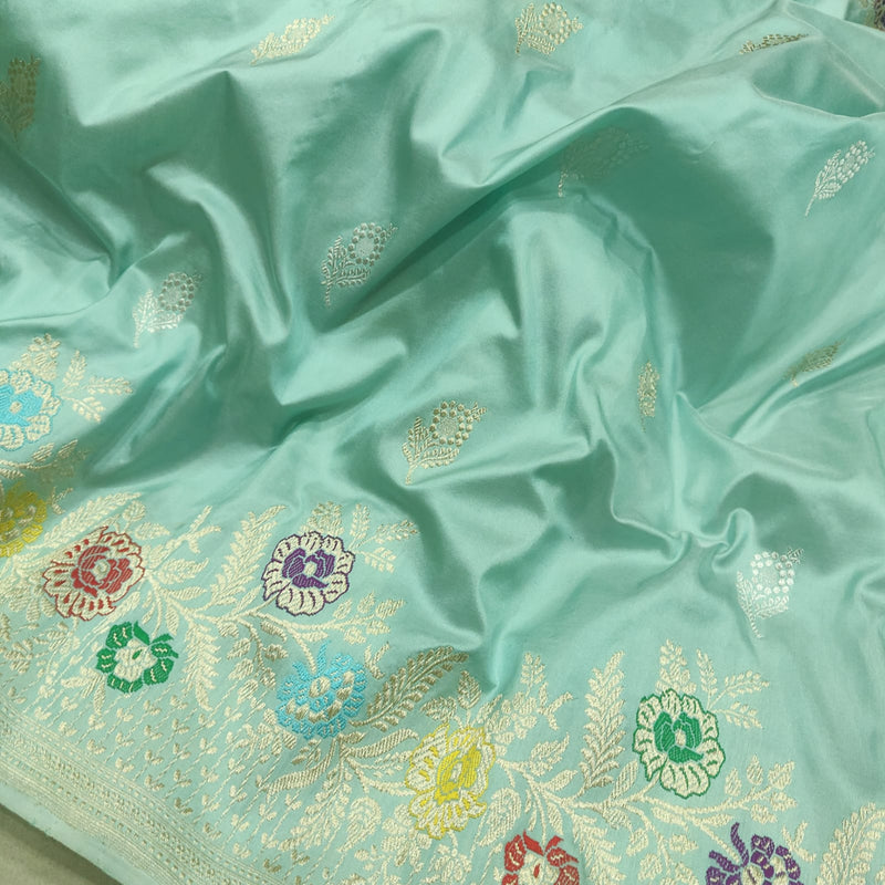 Pure Katan Silk Handwoven Banarasi Saree