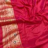 Multicolor Pure Katan Silk Handwoven Banarasi Saree