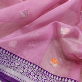 Pure Kora Silk Handwoven Banarasi Saree