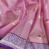 Pure Kora Silk Handwoven Banarasi Saree