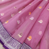 Pure Kora Silk Handwoven Banarasi Saree