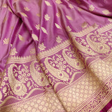 Pure Katan Silk Handwoven Banarasi Saree