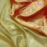 Pure Tissue Silk Handwoven Banarasi Saree