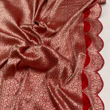 Pure katan silk Handwoven banarasi saree