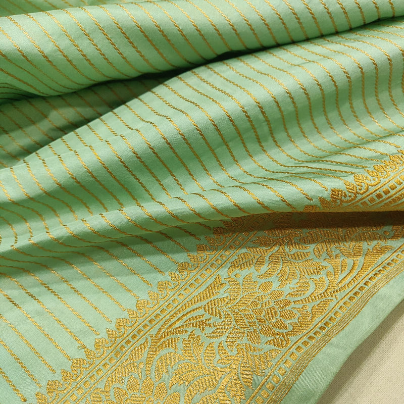 Pure Katan Silk Banarasi Fabric