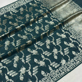 Pure katan silk Handwoven banarasi saree