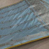 Pure katan silk Handwoven banarasi saree