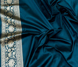 Pure katan silk Handwoven banarasi saree