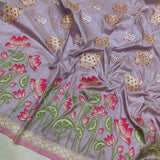 Pure Katan Silk Handwoven Banarasi Saree