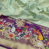 Pure Tissue Silk Handwoven Banarasi Saree