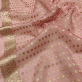 Pure Kora Silk Handwoven Banarasi Saree