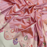 Pure Katan Silk Handwoven Banarasi Saree