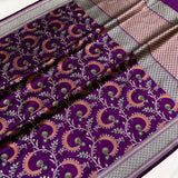 Pure Katan Silk Handwoven Banarasi Saree