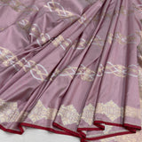 Pure katan silk Handwoven banarasi saree