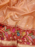 Pure Tissue Silk Handwoven Banarasi Saree