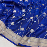 Pure Katan Silk Handwoven Banarasi Saree