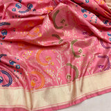 Pure Katan Silk Handwoven Banarasi Saree
