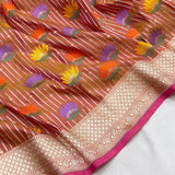 Pure Katan Silk Handwoven Banarasi Saree