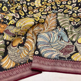 Pure katan silk Handwoven banarasi saree