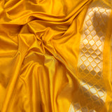 Dual sade pure kora jamdani Handwoven Banarasi saree