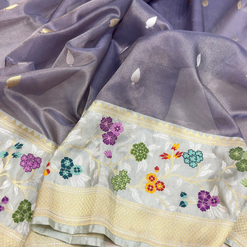 Pure tissue Handwoven Banarasi saree