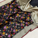 Pure Katan Silk Handwoven Banarasi Saree