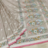 Pure Katan Silk Handwoven Banarasi Saree