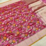 Pure Katan Silk Handwoven Banarasi Saree