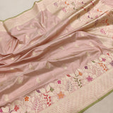 Pure Katan Silk Handwoven Banarasi Saree