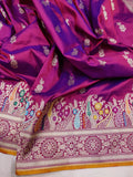 Pure Katan Silk Handwoven Banarasi Saree