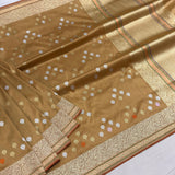 Pure Katan silk handwoven banarasi saree