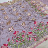 Pure Katan Silk Handwoven Banarasi Saree