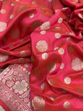 Pure Katan silk handwoven banarasi saree
