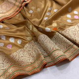 Pure Katan silk handwoven banarasi saree