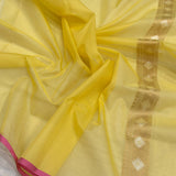 Pure Kora Silk Handwoven Banarasi Saree