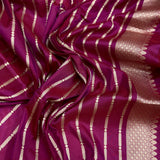 Pure katan silk Handwoven banarasi rangkat saree