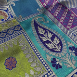 Pure katan silk Handwoven banarasi rangkat saree