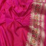 Pure Katan Silk Handwoven Banarasi tanchoi Saree