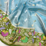 Pure Tissue Silk Handwoven Banarasi Saree