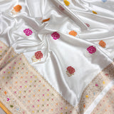 Pure Katan Silk Handwoven Banarasi Saree
