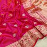 Pure Katan Silk Handwoven Banarasi Saree