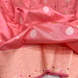 Pure katan silk Handwoven banarasi saree