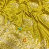 Pure Katan Silk Handwoven Banarasi Saree