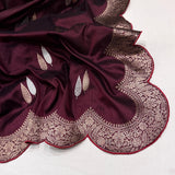 Pure katan silk Handwoven banarasi saree