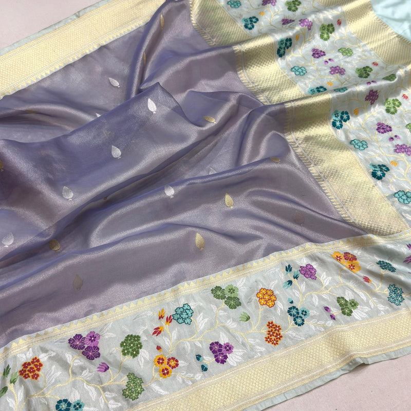 Pure tissue Handwoven Banarasi saree