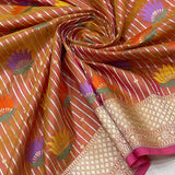 Pure Katan Silk Handwoven Banarasi Saree