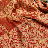 Pure Katan Silk Handwoven Banarasi Saree