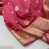 Pure katan silk Handwoven banarasi saree