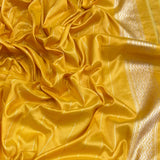Purple colour pure kora handwoven banarasi saree